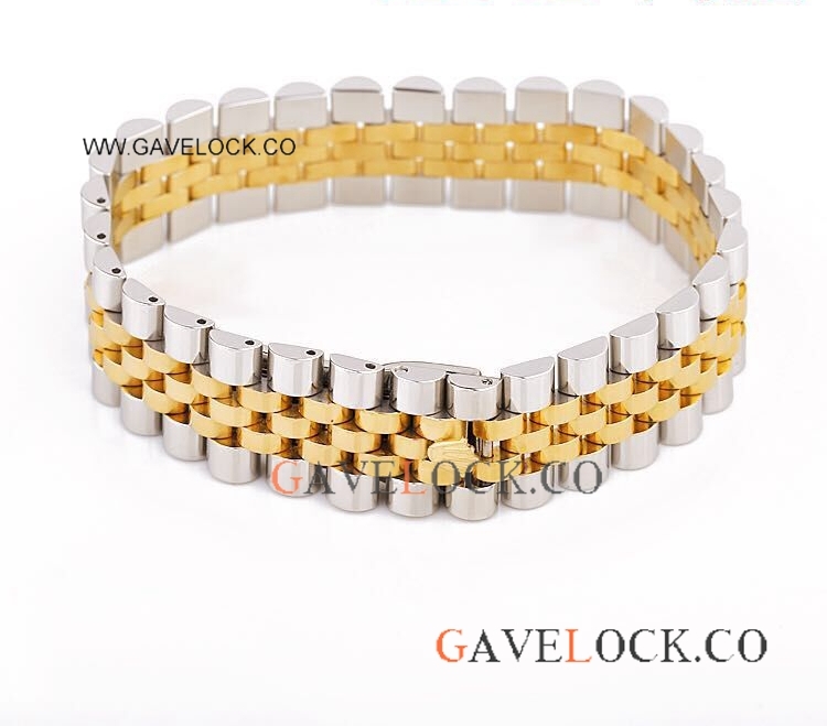 Wholesale Replica Steel&Gold Jubilee Bracelet - AAA Quality
